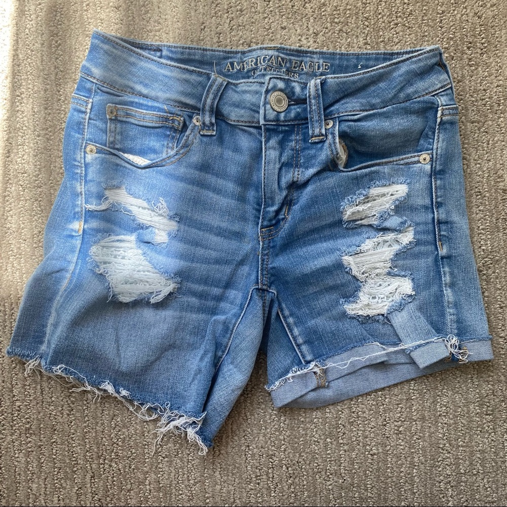 AEO Next Level Stretch Midi shorts